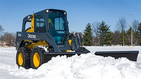 skid steer bucket vs blade for snow remova|snow bucket attachment.